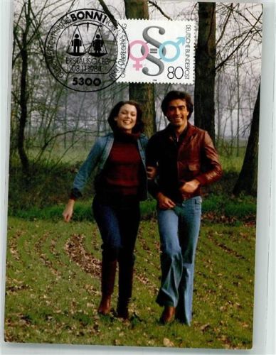 Bonn Sonderstempel 8.11.1984 Grundgedanke d. Demokratie Gleichberechtigung v. Mann u. Frau Erstausgabetag 8.11.1984