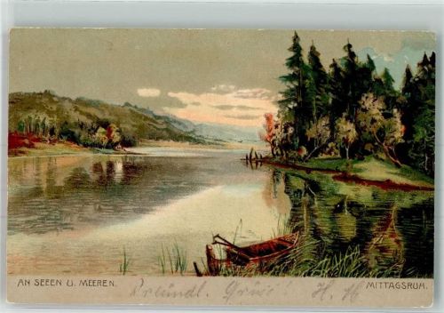 Salzwedel 1904 An Seen u. Meeren , Mittagsruhe Nordwestdeutscher Kunstverlag Nr. 1102