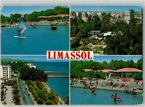 Limassol 1989 Schwimmbad Hotel