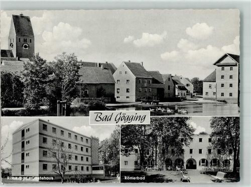 Bad Gögging St. Andreas Kirche Gästehaus Römerbad