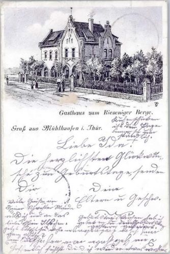 Mülhausen 1905 Gasthaus Rieseninger Berge