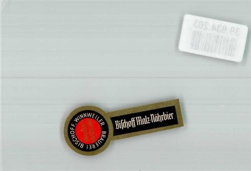 Winnweiler Bischoff Malz-Nährbier