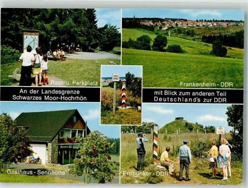 Fladungen Grenze Gasthaus Sennhütte Erdbunker DDR Frankenheim