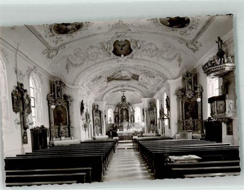 Durach Kirche Ort handschriftlich Foto Original aus Archiv eines Ansichtskartenverlags