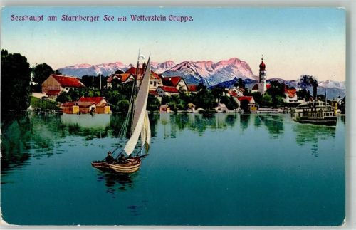 Seeshaupt 1941 Starnberger See Wetterstein