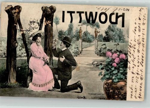 1904 Mittwoch Liebespaar B.K.W.I. 580/3