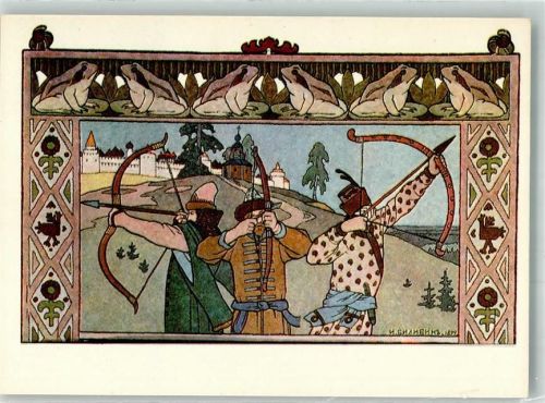 sign. Bilibin I. Die Froschprinzessin