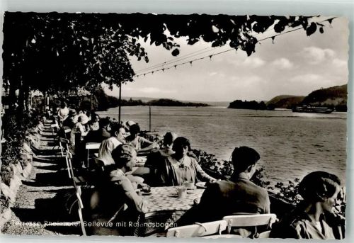 Rhöndorf 1960 Hotel Bellevue Rheinterrassen