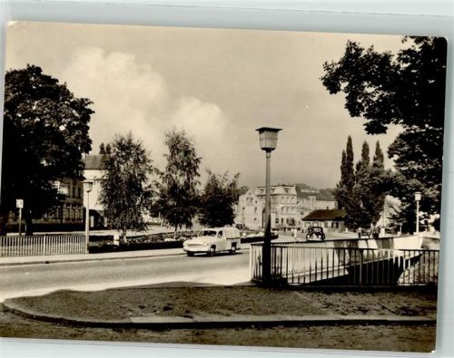 Oschatz 1969 Dresdner Straße Auto