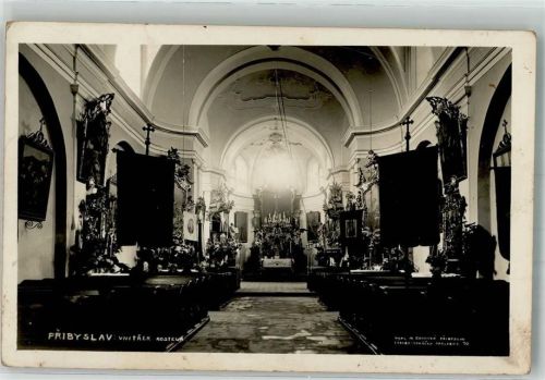 Pribyslav 1938 Kirche innen