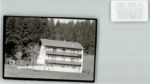 Rinchnach Pension Plattenhöhe Ort handschriftlich