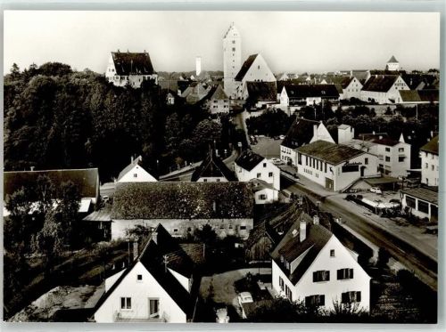 Leipheim Kirche Turm Auto