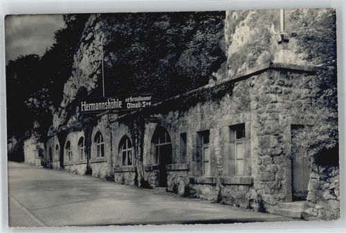 Rübeland Hermannshöhle, Eingang zur Tropfsteinhöhle AKU1