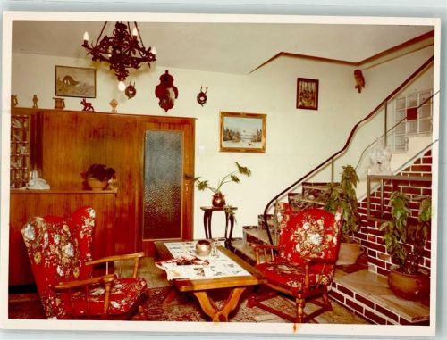 Achslach Hotel Jägerhof Ort handschriftlich Foto Original aus Archiv eines Ansichtskartenverlags