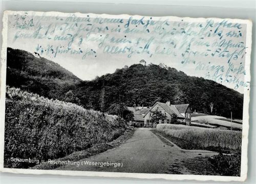 Schaumburg 1951 Schloss Gasthaus Paschenburg