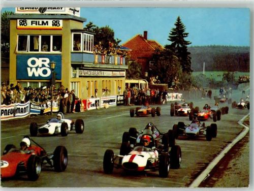Schleiz Internationales Schleizer Dreieck-Rennen Formel III Fotograf Stöhr VEB Bild und Heimat