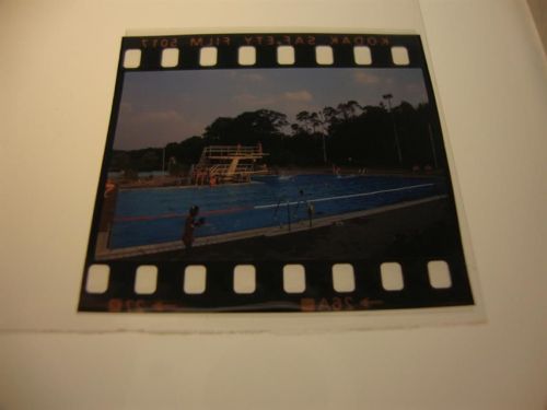 31595 W3074 Steyerberg KEINE AK Schwimmbad, Dia