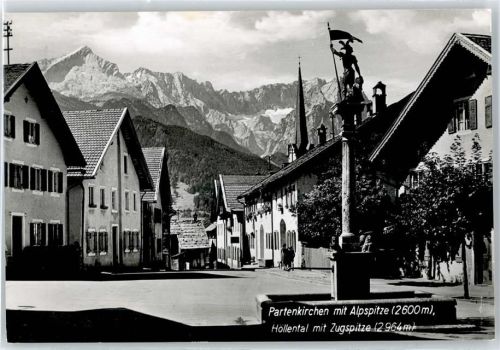 Zugspitze aus dem Höllenthal AKU1