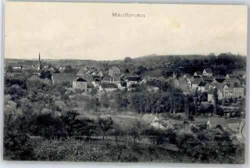 Maulbronn Kirche, Ortsansicht