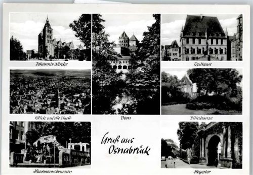 Osnabrück Rathaus, Hegertor, Marke entfernt