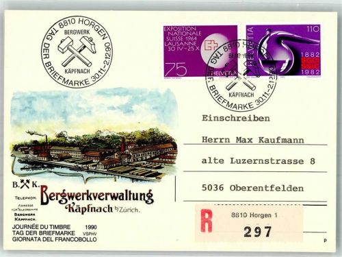 Horgen 1990 Bergwerksverwaltung Käpfnach