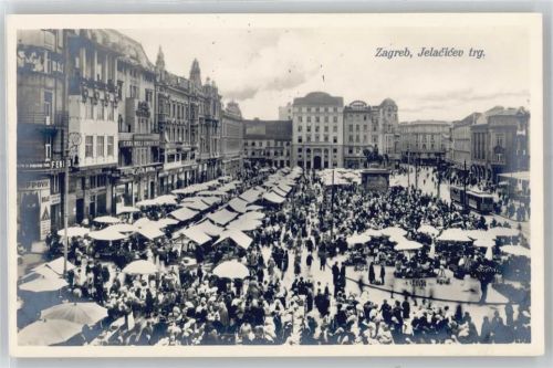 Zagreb Ban-Jelacic-Platz