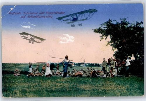 Inf. Doppeldecker Flugzeuge WK I