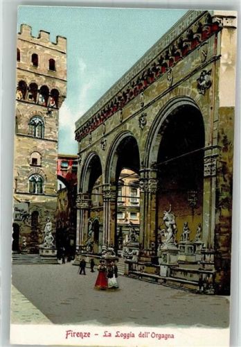 Firenze Denkmal La Loggia dell´Orgagna