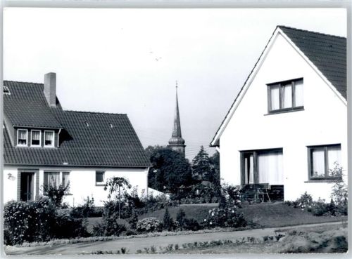 Sittensen Fotoabzug, Blick zur Kirche