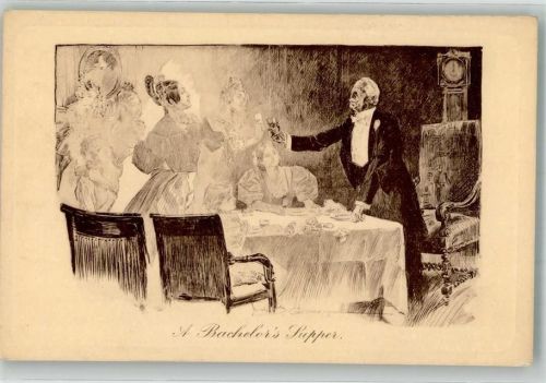 Ein Bachelor-Abendessen Life`s Pictorial Comedy