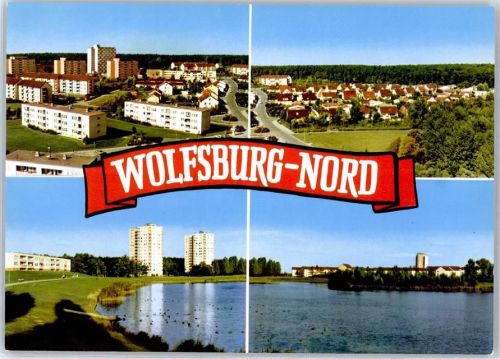 Wolfsburg Teilansichten, Stadtteil Nord