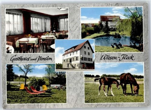 64753 W6126 Langen-Brombach - Gasthaus Pension Wiesen-Fleck