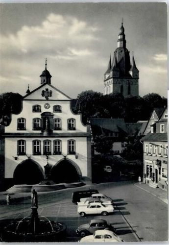 Brilon Marktplatz, Rathaus, Propsteikirche