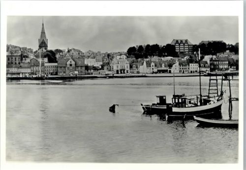 Flensburg Blick zur Marienkirche, Fotoabzug