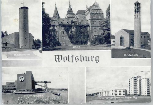 38440 W3180 Wolfsburg - Hochhäuser am Berliner Ring