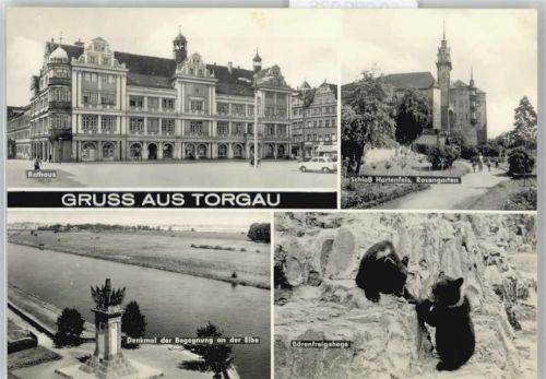 Torgau Rathaus, Denkmal der Begegnung an der Elbe, Schloß Hartenfels, Bärenfreigehege