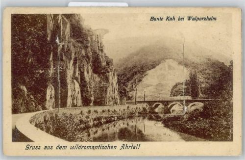 Walporzheim Leporello, Bunte Kuh, Ahrtal
