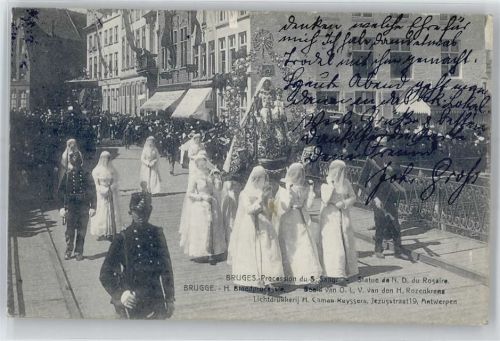 Bruges Brügge - Procession
