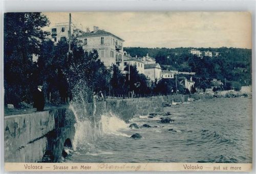 Voloska - Strasse am Meer
