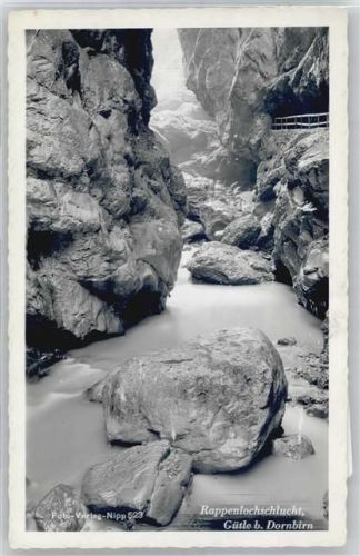 Dornbirn Rappenlochschlucht
