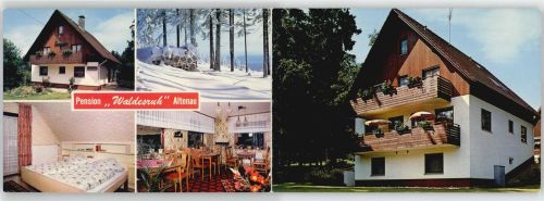 Altenau Pension Waldesruh, Klappkarte