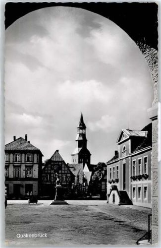 Quakenbrück Kirche, Ortsansicht