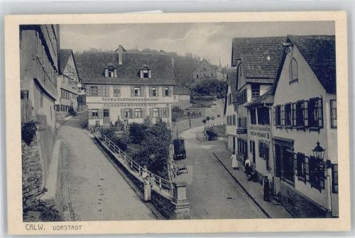 Calw Vorstadt, Ofen- und Geschirr-Handlung Friedrich Weisshafner