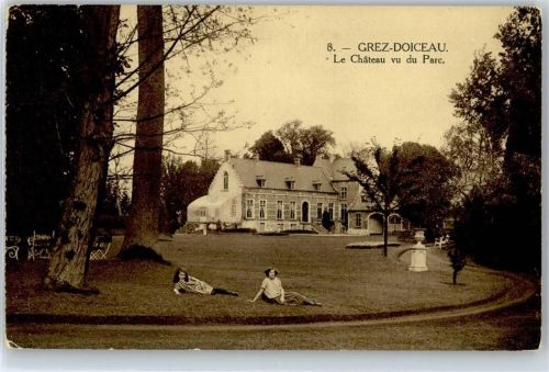 Grez Le Chateau vu du Parc