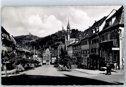 Weinheim Marktplatz , Marke entfernt