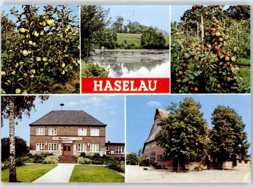 25489 W2081 Haselau - Gasthof Jägerkrug Hohenhorst, Gasthof Haselauer Landhaus, Haseldorfer Marsch