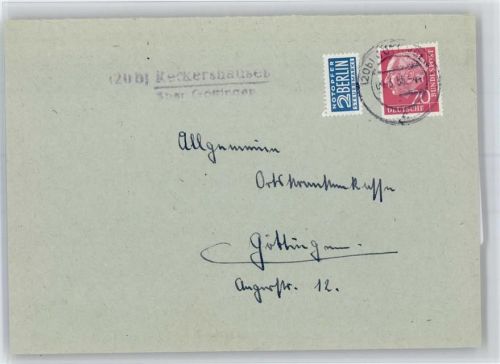 Reckershausen Landpoststempel