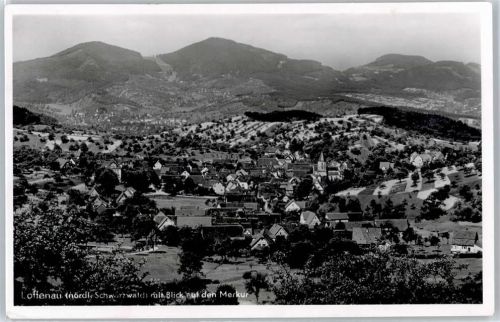 Loffenau Blick auf den Merkur