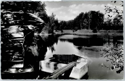 Friedenfels Stiller Waldsee an der Haferdeck