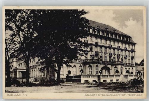 Badelachen Palast Hotel Quellenhof, Terrasse